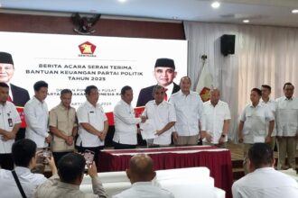 gerindra terima dana parpol rp 20 miliar dari pemerintah 1747807771234 169