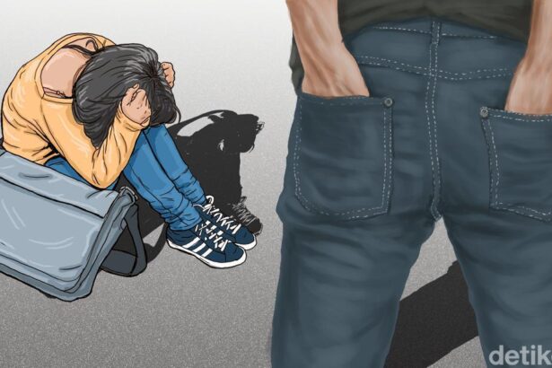 ilustrasi kasus pelecehan di krl 169