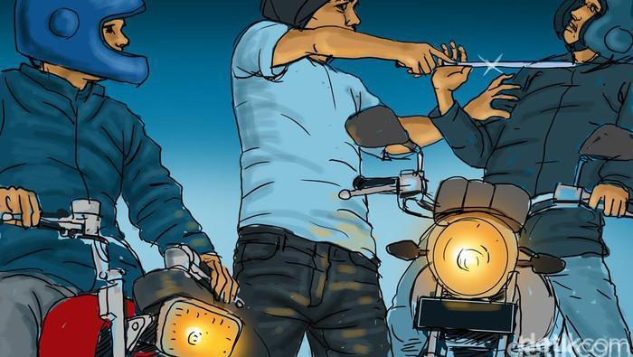 ilustrasi pembacokan 169