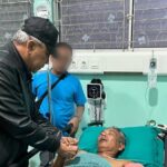 kajati sumut idianto menjenguk jaksa bernama jhon wesly sinaga 53 dan staf tu acsensio hutabarat 25 yang menjadi korban pembac 1748096927895 169
