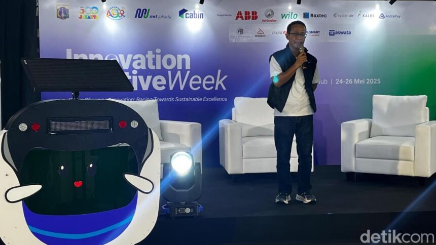 pemprov jakarta bekerja sama dengan pt mrt jakarta menggelar acara bertajuk innovation creative week 2025 kegiatan ini digelar 1748065194335 169