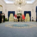 presiden prabowo subianto menerima perdana menteri pm china li qiang dalam kunjungan kenegaraannya ke indonesia 1748158914110 169